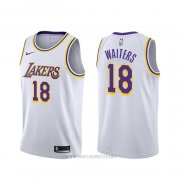 Camiseta Los Angeles Lakers Dion Waiters NO 18 Association Blanco