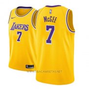 Camiseta Los Angeles Lakers Javale McGee NO 7 Icon 2018-19 Oro