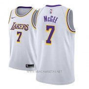 Camiseta Los Angeles Lakers Javale Mcgee NO 7 Association 2018-19 Blanco