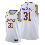 Camiseta Los Angeles Lakers Mike Muscala NO 31 Association Blanco