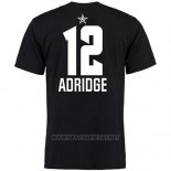 Camiseta Manga Corta LaMarcus Aldridge All Star 2019 San Antonio Spurs Negro