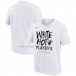 Camiseta Manga Corta Miami Heat 2024 NBA Playoffs Mantra Blanco