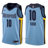 Camiseta Memphis Grizzlies Ivan Rabb NO 10 Statement 2017-18 Azul