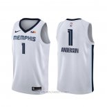 Camiseta Memphis Grizzlies Kyle Anderson NO 1 Association Blanco