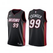 Camiseta Miami Heat Jae Crowder NO 99 Icon Negro