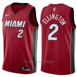 Camiseta Miami Heat Wayne Ellington NO 2 Statement 2017-18 Rojo