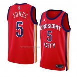 Camiseta New Orleans Pelicans Herbert Jones NO 5 Statement 2023-24 Rojo