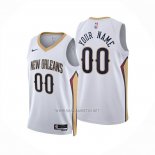 Camiseta New Orleans Pelicans Personalizada Association 2024-25 Blanco