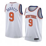 Camiseta New York Knicks R.j. Barrett NO 9 Statement 2019-20 Blanco