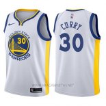 Camiseta Nino Golden State Warriors Stephen Curry NO 30 Blanco