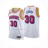 Camiseta Nino Golden State Warriors Stephen Curry NO 30 Classic 2024-25 Blanco