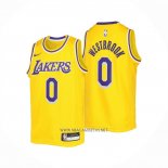 Camiseta Nino Los Angeles Lakers Russell Westbrook NO 0 Icon 2022-23 Amarillo