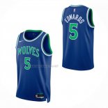 Camiseta Nino Minnesota Timberwolves Anthony Edwards NO 5 Icon 2026-27 Azul