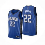 Camiseta Orlando Magic Franz Wagner NO 22 Statement 2024-25 Azul