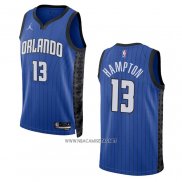 Camiseta Orlando Magic R.J. Hampton NO 13 Statement 2022-23 Azul