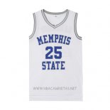 Camiseta Pelicula Memphis Hardaway NO 25 Blanco