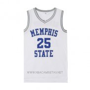 Camiseta Pelicula Memphis Hardaway NO 25 Blanco