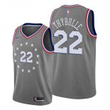 Camiseta Philadelphia 76ers Matisse Thybulle NO 22 Ciudad 2019-20 Gris