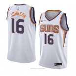Camiseta Phoenix Suns Tyler Johnson NO 16 Association 2018 Blanco