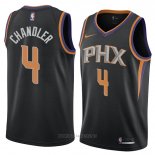 Camiseta Phoenix Suns Tyson Chandler NO 4 Statement 2018 Negro