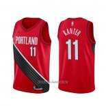 Camiseta Portland Trail Blazers Enes Kanter NO 11 Statement Rojo