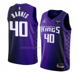 Camiseta Sacramento Kings Harrison Barnes NO 40 Statement 2023-24 Violeta