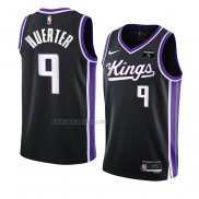 Camiseta Sacramento Kings Kevin Huerter NO 9 Icon 2023-24 Negro