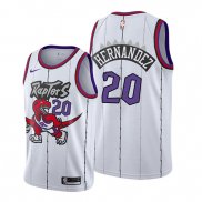 Camiseta Toronto Raptors Dewan Hernandez NO 20 Classic Edition 2019-20 Blanco