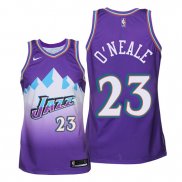 Camiseta Utah Jazz Royce O'neale NO 23 Hardwood Classics 2019-20 Violeta