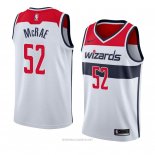 Camiseta Washington Wizards Jordan Mcrae NO 52 Association 2018 Blanco