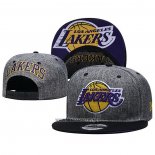 Gorra Los Angeles Lakers Ajustable Gris