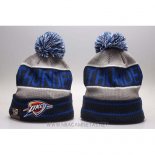 Gorra Beanie Oklahoma City Thunder Azul Gris