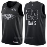Camiseta All Star 2018 New Orleans Pelicans Anthony Davis NO 23 Negro