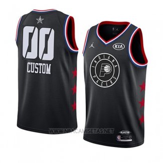 Camiseta All Star 2019 Indiana Pacers Personalizada Negro