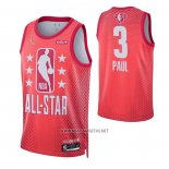 Camiseta All Star 2022 Phoenix Suns Chris Paul NO 3 Granate