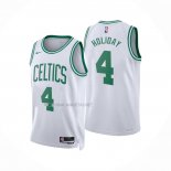 Camiseta Boston Celtics Jrue Holiday NO 4 Association 2022-23 Blanco