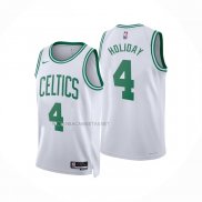 Camiseta Boston Celtics Jrue Holiday NO 4 Association 2022-23 Blanco