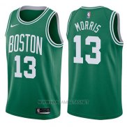 Camiseta Boston Celtics Marcus Morris NO 13 Icon 2017-18 Verde