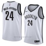 Camiseta Brooklyn Nets Hollis-Jefferson NO 24 Association 2018 Blanco