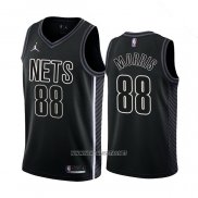 Camiseta Brooklyn Nets Markieff Morris NO 88 Statement 2022-23 Negro