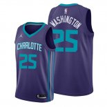 Camiseta Charlotte Hornets P.j. Washington NO 25 Statement 2019-20 Violeta