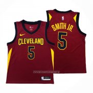 Camiseta Cleveland Cavaliers Dennis Smith Jr. NO 5 Icon 2018 Rojo