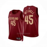 Camiseta Cleveland Cavaliers Donovan Mitchell NO 45 Icon 2024-25 Rojo