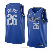 Camiseta Dallas Mavericks Ray Spalding NO 26 Icon 2018 Azul