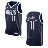 Camiseta Dallas Mavericks Tim Hardaway JR. NO 11 Statement 2022-23 Azul