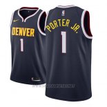 Camiseta Denver Nuggets Michael Porter Jr. NO 1 Icon 2018-19 Azul