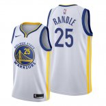 Camiseta Golden State Warriors Chasson Randle NO 25 Association 2020 Blanco