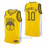 Camiseta Golden State Warriors Jacob Evans III NO 10 Earned 2018-19 Amarillo