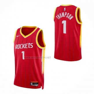 Camiseta Houston Rockets Amen Thompson NO 1 Icon 2026-27 Rojo