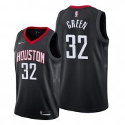 Camiseta Houston Rockets Jeff Green NO 32 Statement 2019-20 Negro